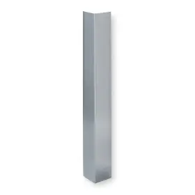 290.32d Rockwood 3 Inch X 48 Corner Guard Silver Ss 4 Ft H In W 3tfn9