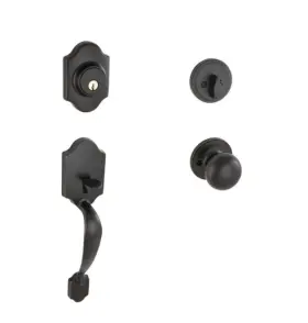 Vh60 Schlage 043156098743 - V Bly 716 Jff Billaby Single Cylinder Deadbolt With Jeffir Knob