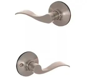V10vmst619 Schlage 043156099214 Essentials By Millstreet Satin Nickel Passage Hall/closet