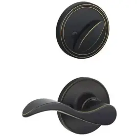 10-268 Schlage 043156122271 Jh59 716 Rh 16-258 134 Nnsl Bronze Right Handed Inside Handle Set