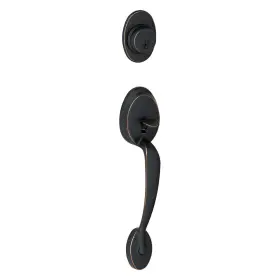 F92ply716 Schlage 043156166558 F92-ply Plymouth Exterior One-sided Dummy Handleset - Bronze