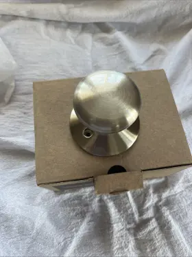F170 Schlage 043156755271 Dummy Door Knob Plymouth Satin Nickel Ply 619 Non Turning