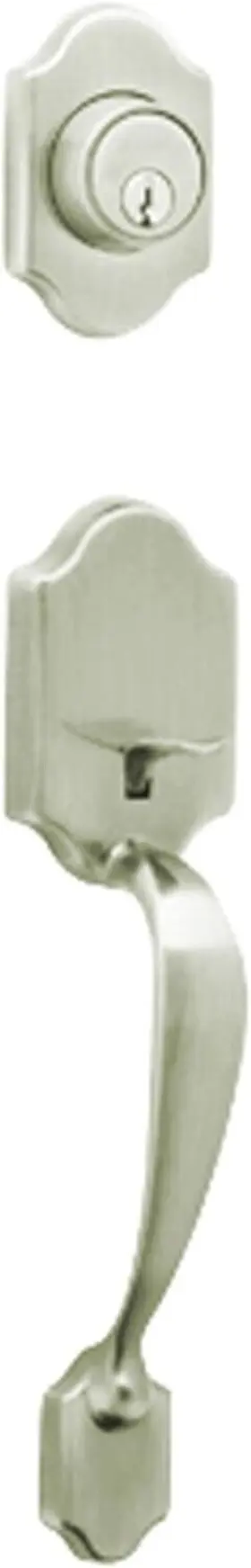 Jh58prs630 Schlage 043156780778 Dexter By Paris Exterior Handleset With Deadbolt Satin 6-2b