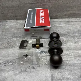 5026557w Schlage A10s Orb 613 Commercial Passage Door Knob Set Oil Rubbed Bronze Read
