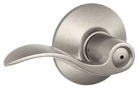 F40-acc Schlage Accent Privacy Door Lever Set