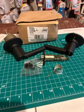 F51a-brw-gsn Schlage F51a-brw-622 Nos No Keys Broadway Single Cylinder Keyed Entry Door