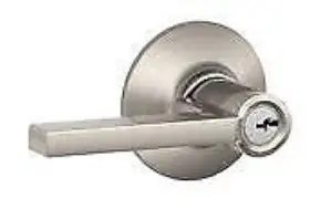 F80-lat Schlage Latitude Single Cylinder Keyed Entry Storeroom