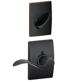 F94-acc-cen-rh Schlage F94acc716cenrh Accent Right Handed One-sided Dummy - Bronze