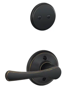 F94vla716 Schlage F94-vla Avila One-sided Dummy Interior Pack - Exterior Bronze