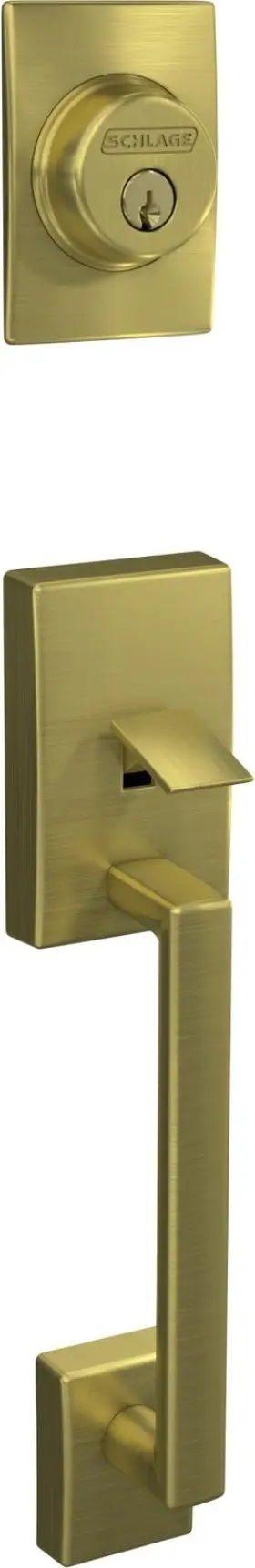 Fc58cen608 Schlage Fc58-cen Custom Century Keyed Entry Single Cylinder - Brass