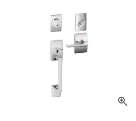 Fc60cen626lat Schlage Century Sectional Single Cylinder Keyed Entry Handset