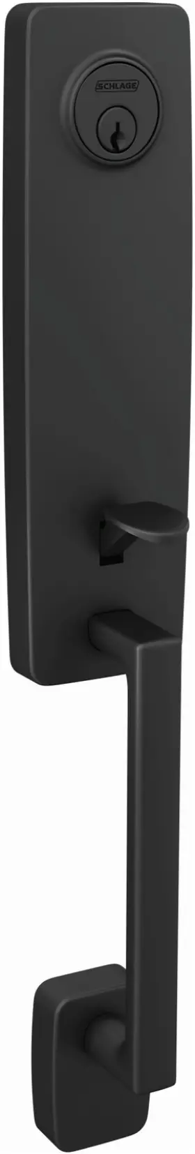 Fct58gee622 Schlage Fct58-gee Custom One Piece Single Cylinder Keyed Entry - Black