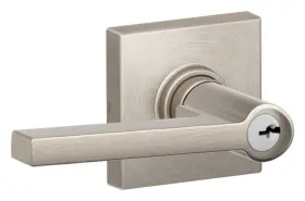 J54sol619col Schlage J54-sol-col Solstice Single Cylinder Keyed Entry Door - Nickel