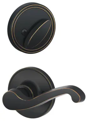 Jh59-las-lh Schlage Lasalle Left Handed Interior Pack Lever