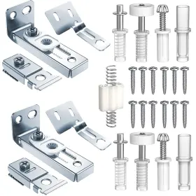Bfd-pkt-p2 Seipurunm Bifold Door Hardware Kit For 7/8 Inch To 1 Track Installation And R
