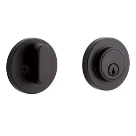 951719 Signature Hardware Ke Db Ewing 1 Cylinder Deadbolt Entrance Set Matte Black