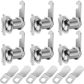 Sissinda 722943916216 Thumb Operated Offset Cam Lock 1 Inch Cylinder Fits On 0.7 Max Door Th