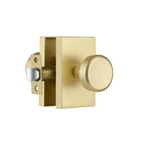 Pl100rmb Starpy Gold Door Knobs Passage Interior Handles For Hall Heavy Duty Knob