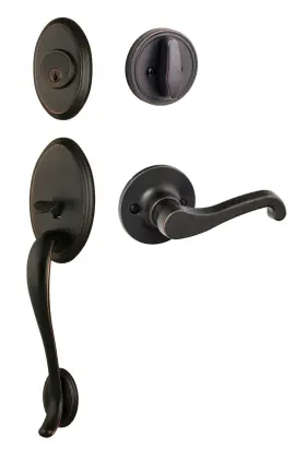 An507-sg Sure-loc Rh Aspen Right Handed Sectional Single Cylinder - Bronze