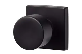 Bg100-sq Sure-loc Hardware Fbl Bergen Square Dummy Knob Flat Black