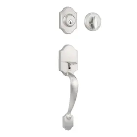 Cr507-15 Sure-loc Cr507 Coral Sectional Single Cylinder Keyed Entry - Nickel