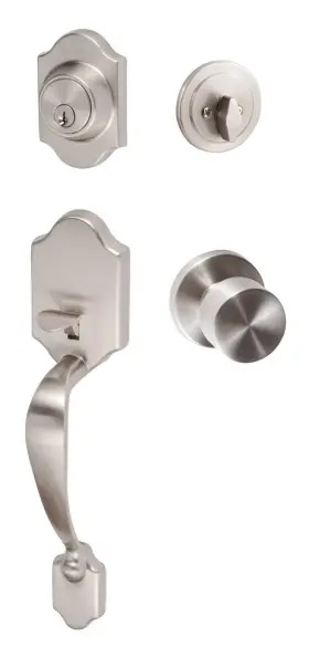 Cr507-bg-rd Sure-loc Coral Sectional Single Cylinder Keyed Entry