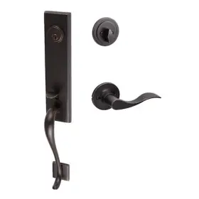 Sl507-sb-rh Sure-loc Hardware 11p Solitude Handleset