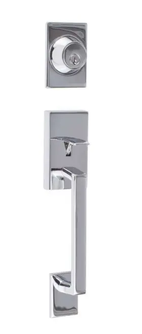 Kn500-26 Sure-loc Kn500 Koln Sectional Dummy Set Exterior Pack Handleset - Chrome