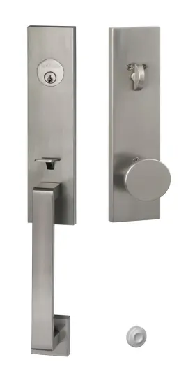 Tn507-zt Sure-loc Turin One Piece Single Cylinder Keyed Entry - Nickel