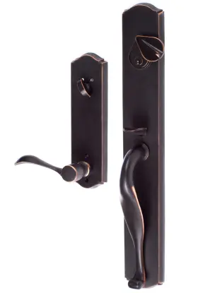 Ws507-ss Sure-loc Lh Wasatch Left Handed Full Plate Single - Bronze