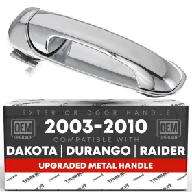 T1a T1a-cr3813zm-frk Exterior Front Passenger Door Handle Upgraded Metal - Compatible With 2002-2