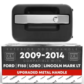 T1a T1a-fd3509zma-rl Exterior Rear Driver Door Handle Upgraded Metal - Compatible With 2009-2