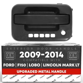 T1a T1a-fd3510za-fl Exterior Front Driver Door Handle Upgraded Metal - Compatible With 2009-