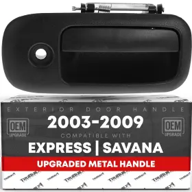 T1a T1a-gm3903za-rr Exterior Rear Passenger Hinged Door Handle Upgraded Metal - Compatible With 2