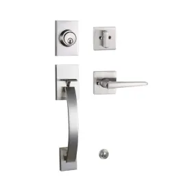 Mdhst2017sn-amz Tmc Mdhst2017sn-amz- Modish Front Door Entry Handleset Satin Nickel Slilver With Dea