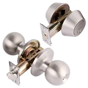 Cv1501-av-us32d Toledo Avila Double Cylinder Stainless Steel Combo Set