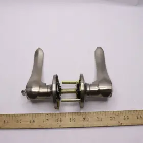Cv1900le-us15 Toledo Leon Satin Nickel Plated Entry Door Handleset