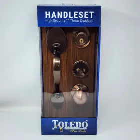 V1600-ov Toledo V1600-ov/ma-us11 Antique Copper Door Handleset With Single Deadbolt V1600-ov Toledo V1600-ov/ma-us11 Antique Copper Door Handleset With Single Deadbolt