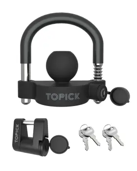 Tptl202 Topick Keyed Alike Trailer Coupler Lock Set Kit Include Universal Trai