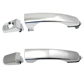 Dha51120 Trq Front And Rear Exterior Door Handle Set Compatible With 08-17 Buick Chevr