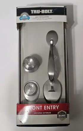 Tru-bolt 048037393023 Satin Nickel Front Entry Locking Exterior Grade 3 Sydney