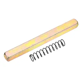 Uxcell 693974546423 Gold Door Knob Spindle 85mm Spare Handle Bar And Spring