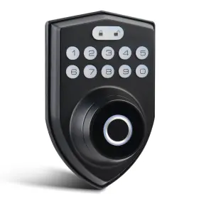 Valxnrott 727467777664 Keyless Entry Door Lock Fingerprint Keypad Deadbolt Smart L