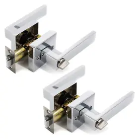 Ck005nb Villar Home Designs 2 Pack Easy To Install Door Handles Levers Locks For Right And Left Handed D