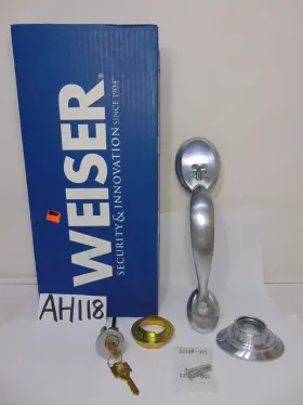 9ga97719-001 Weiser New Kingsway Outer Trim Entry Handles Gac9771 K26d Ws B Satin Chrome 9ga97719-001 Weiser New Kingsway Outer Trim Entry Handles Gac9771 K26d Ws B Satin Chrome