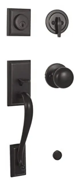 02830-1s1fr2d Weslock Mercy Single Cylinder Handleset With Salem Knob Oil