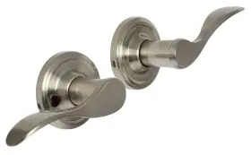 R0610unundi20 Weslock Right Handed Bordeau Lever Bed/bath Set - Traditionale Collection R