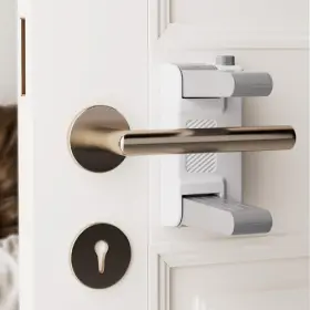 Cpdl-001 Yeya Upgraded Child Safety Door Handle Lock White Universal Fit Lever