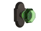 Nostalgic Warehouse Cottage Plate Passage Waldorf Emerald Knob Oil Rubbed Bronze New. Price: $65.00.