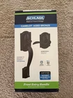 Schlage Camelot Aged Bronze Front Entry Handle FE285 716 Geo New. Price: $55.00.